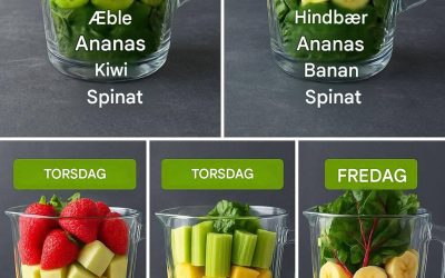 Grønne smoothies til alle ugens dage – naturlig støtte til sundhed og energi!