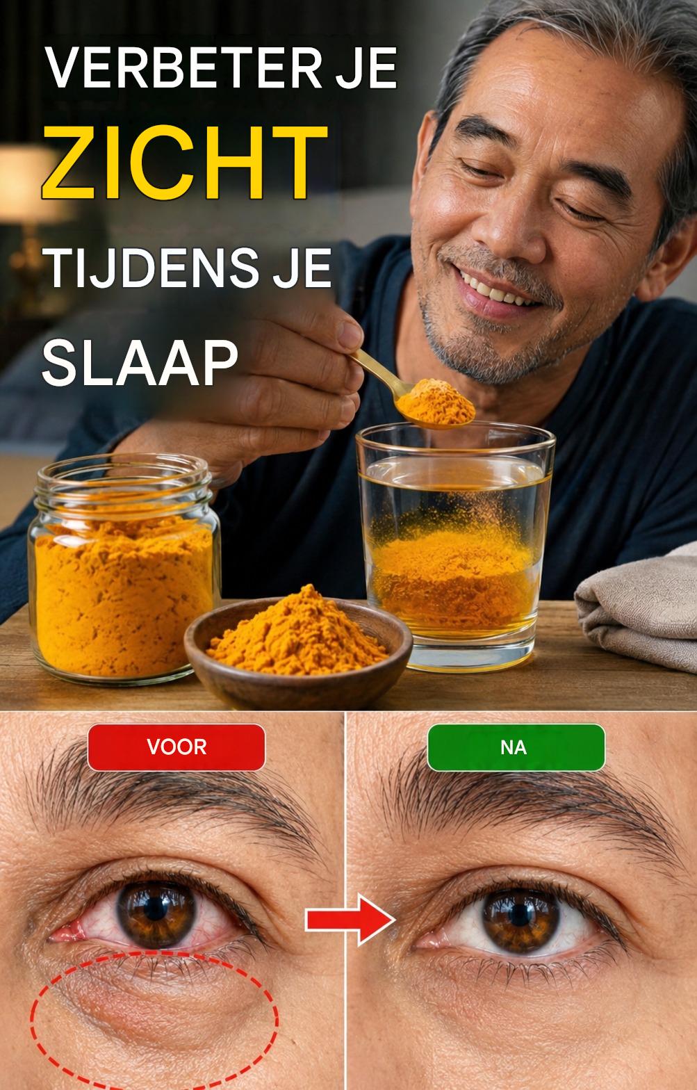 Mensen boven de 60 eten DIT voor het slapengaan en worden wakker met een scherper zicht! Schrijf “OK” in de reacties en je ontvangt het recept in de eerste reactie. ✍️📩