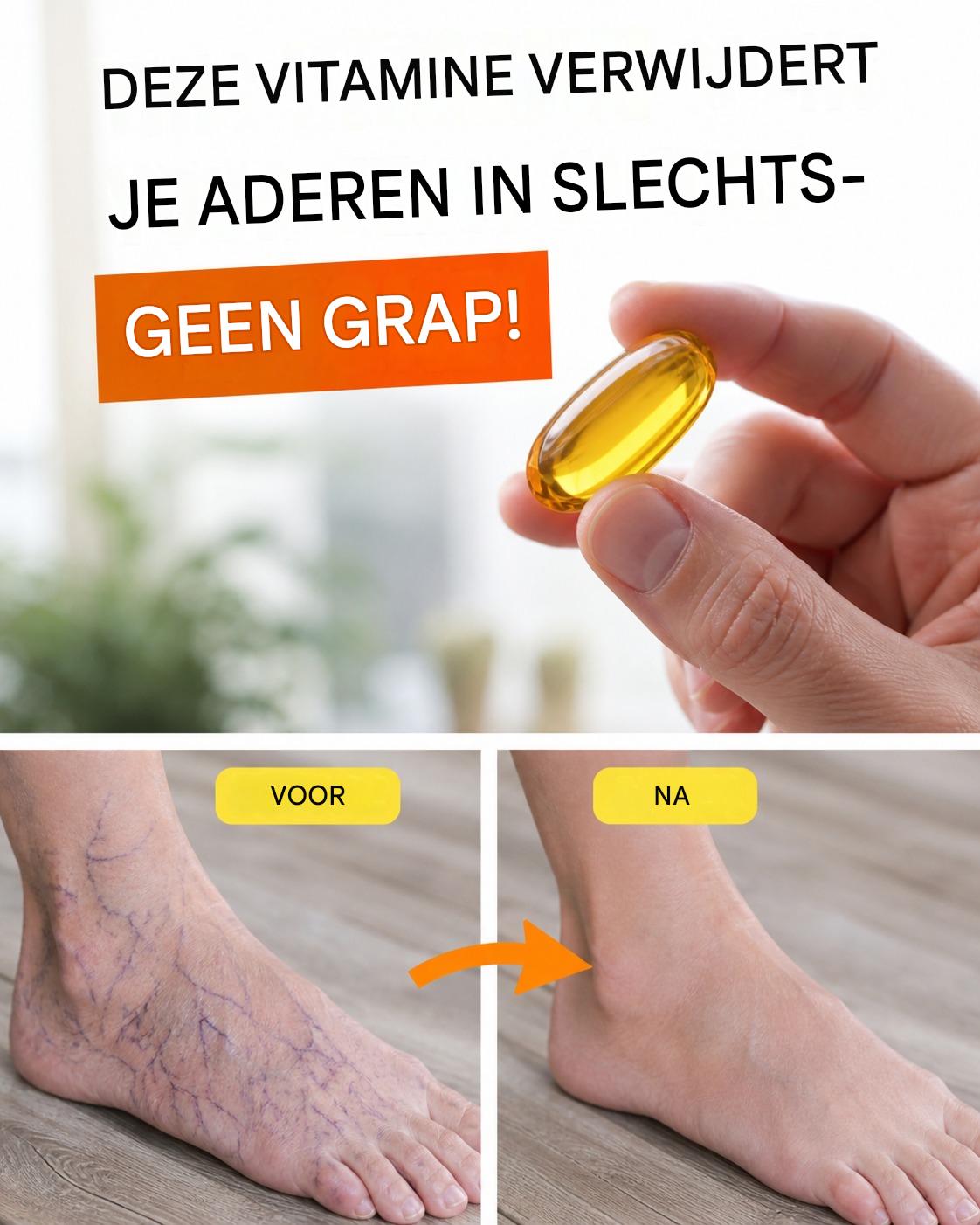 Senioren: U zult versteld staan ​​van wat deze vitamine kan doen voor de bloedsomloop in uw benen en de ondersteuning van de bloedstolling 🦵