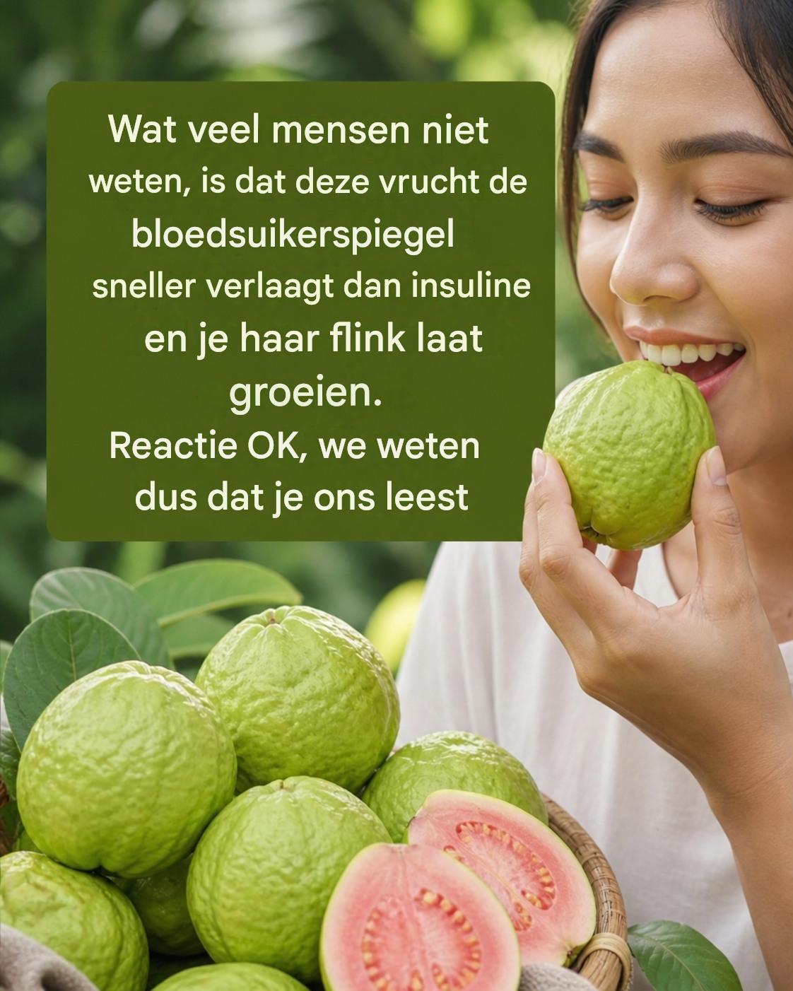 Wat veel mensen niet weten, is waarom deze vrucht de bloedsuikerspiegel sneller verlaagt dan insuline en de haargroei stimuleert. Reageer, oké, we weten dat je dit leest.