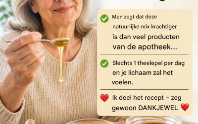 Een Japanse arts raadt zijn patiënten aan honing te mengen met kruidnagel en knoflook…lees meer