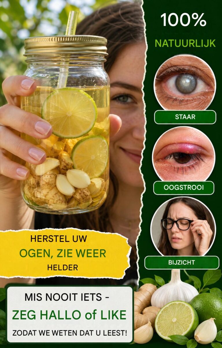 👁️ Een weinig bekend natuurlijk middeltje dat kan helpen bij de verzorging van je ogen en ze van binnenuit kan zuiveren… laat een “HALLO” of “DANKJEWEL” achter en ontdek het volledige recept in de eerste reactie 🌿