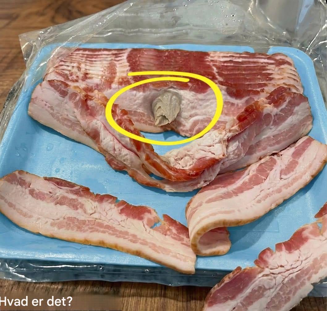 Als je een portie spek eet