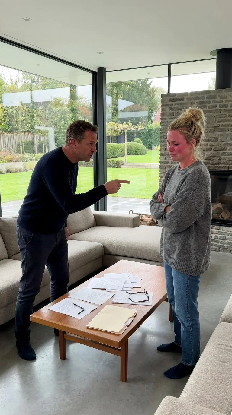 Mijn man keek me vol afschuw aan en zei dat ik labiel was. Vervolgens vertelde hij me dat hij de scheiding al had aangevraagd en dat hij wilde dat ik er morgen uit was. Wat hij niet wist, was dat ik 4,2 miljoen dollar per jaar verdien.