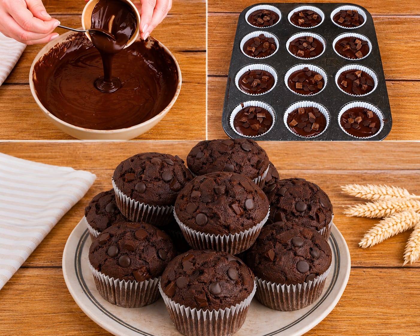 HET GEHEIM VOOR SUPERZACHTE MUIFTJES! 🧁 Voeg dit ingrediënt toe aan het beslag en je muffins worden vochtig en luchtig als een wolk. Het recept 👇
