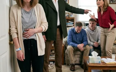Na de operatie stapte ik, nog steeds pijnlijk, het huis van mijn familie binnen. Daar hoorde ik mijn moeder om eten vragen, mijn broer me beschuldigen van veinzen en mijn vader zwijgen. Maar ze hadden geen idee wie er achter me aan was gekomen.