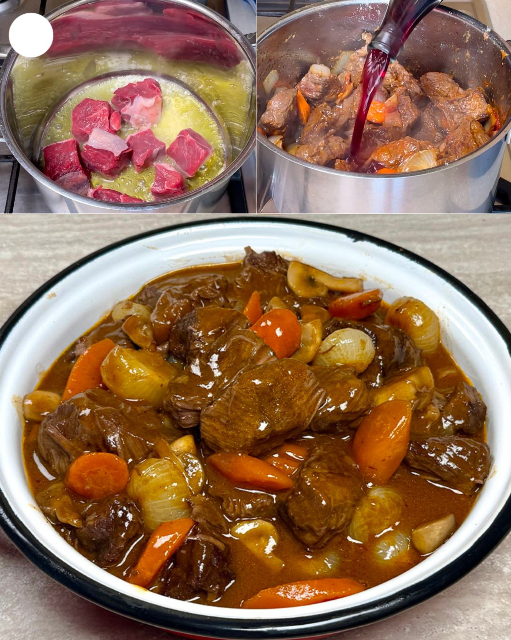 Boeuf Bourguignon-opskrift: Den klassiske franske oksegryde simret i rødvin