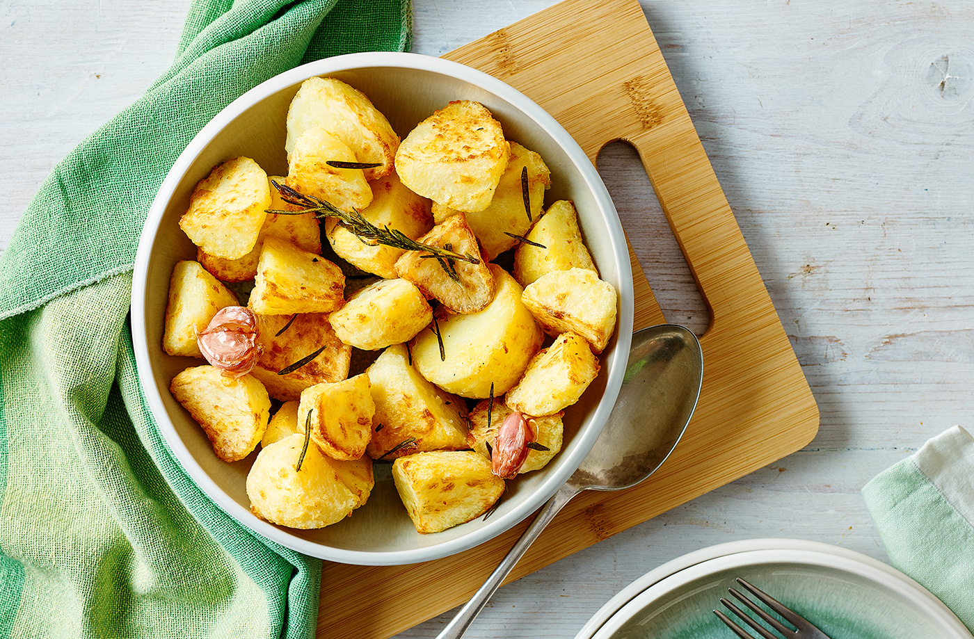 Recept voor geroosterde aardappelen in de airfryer