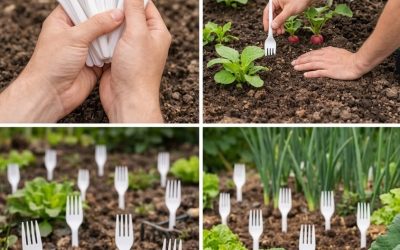 Gardeners Everywhere Are Using Plastic Forks in Their Vegetable Gardens, and the Ingenious Reason Behind This Simple Trick Is Leaving Everyone Curious, Amazed, and Rushing to Try It Themselves, Promising Surprising Benefits for Plants, Soil, and Pest Control, While Transforming Ordinary Garden Practices Into Clever Hacks That Yield Healthier, More Productive Yards Than Ever Before