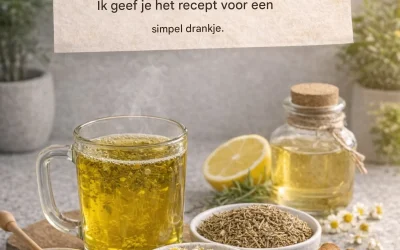 Een simpele thee met kaneel, kamille en rozemarijn waar iedereen het over heeft.