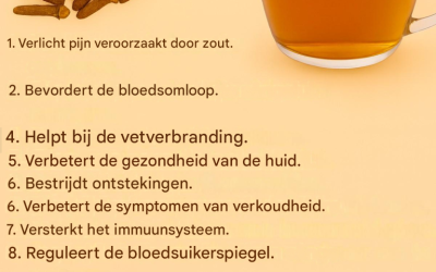 Kruidnagelthee, de thee die duizenden Mexicaanse vrouwen drinken om zich als herboren te voelen!