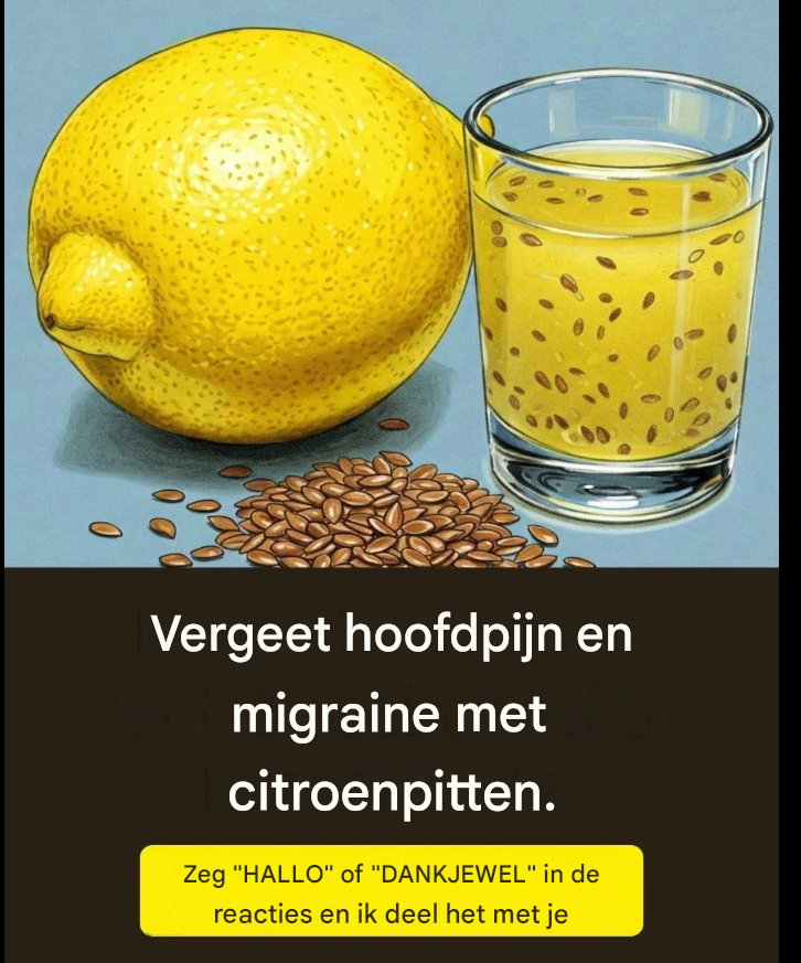 Citroenpitten tegen hoofdpijn: kan dit natuurlijke middel migraine verlichten?