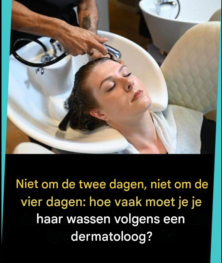 Niet om de twee dagen, niet om de vier dagen: hoe vaak moet je je haar wassen volgens een dermatoloog?