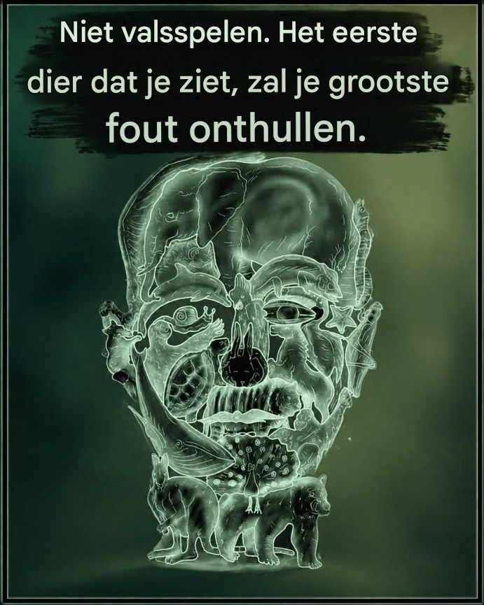 Het eerste dier dat je in deze optische illusie ziet, zou wel eens je grootste zwakte kunnen onthullen.